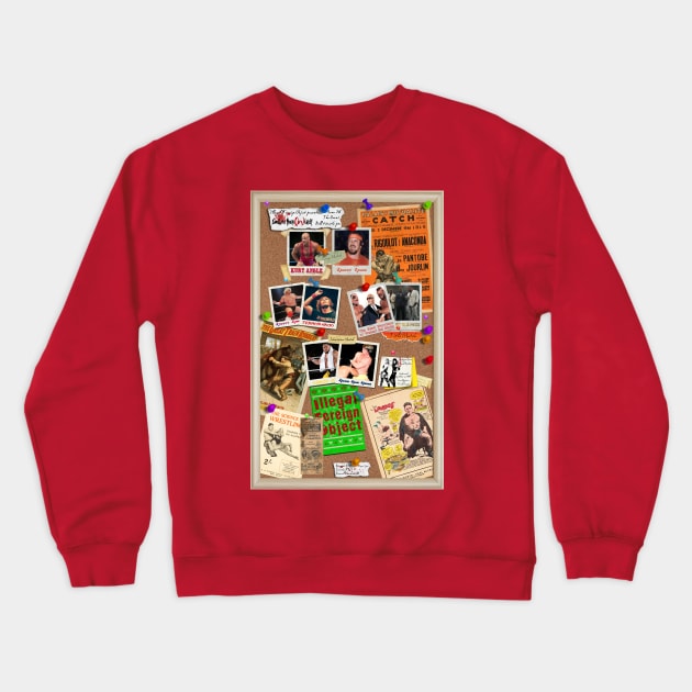 Pro Wrestling Dream matches, Vol. 2 Crewneck Sweatshirt by ifowrestling